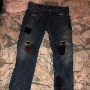 Ralph Lauren Polo Patch Boyfriend Jeans